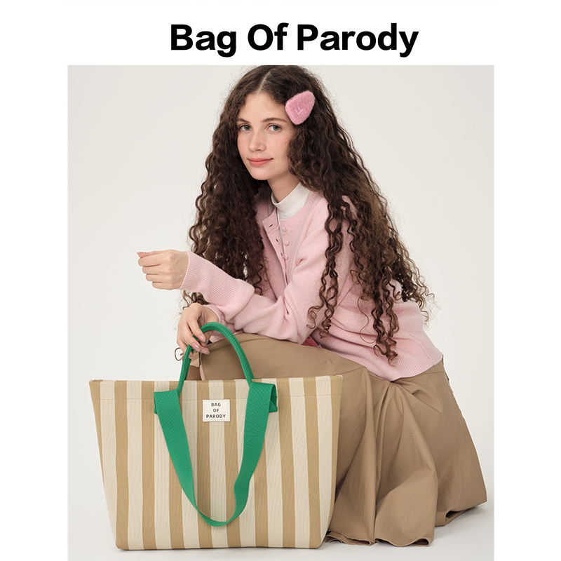 Bagofparody大容量度假托特包