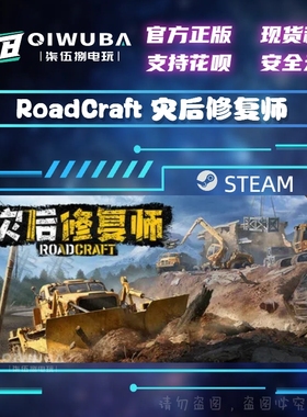 PC中文steam正版 RoadCraft 灾后修复师  国区激活码CDK CDKEY