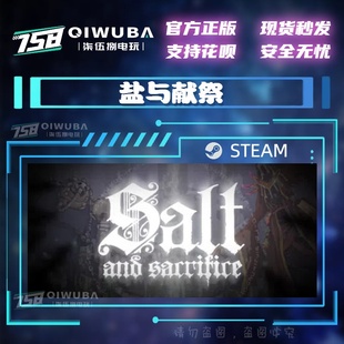 PCsteam正版Salt and Sacrifice盐与献祭 国区激活码CDK CDKEY