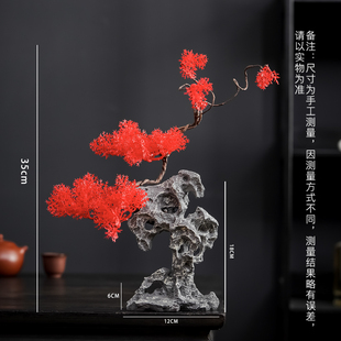 创意假山树脂太湖石仿真盆景桌面园艺景观水族鱼缸造景装饰摆件