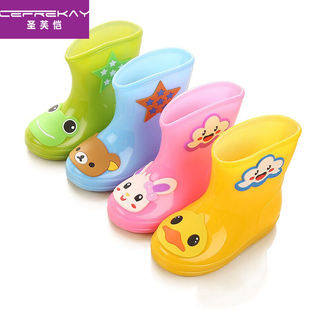 圣芙恺雨鞋内胆可脱卸春夏秋冬四季儿童雨鞋男童女童宝宝防滑雨靴