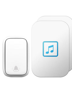 CACAZI卡佳斯FA86自发电门铃无线家用超远距离不用电池电子遥控玲