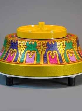 藏族转经简顺圆盛正品电动转金轮底座电机配件顺源底座摆件家装饰