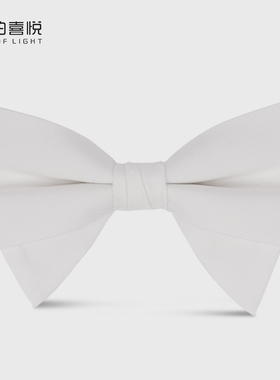 白色领结男法式司仪英伦港风结婚婚礼伴郎新郎礼服蝴蝶结 bow tie