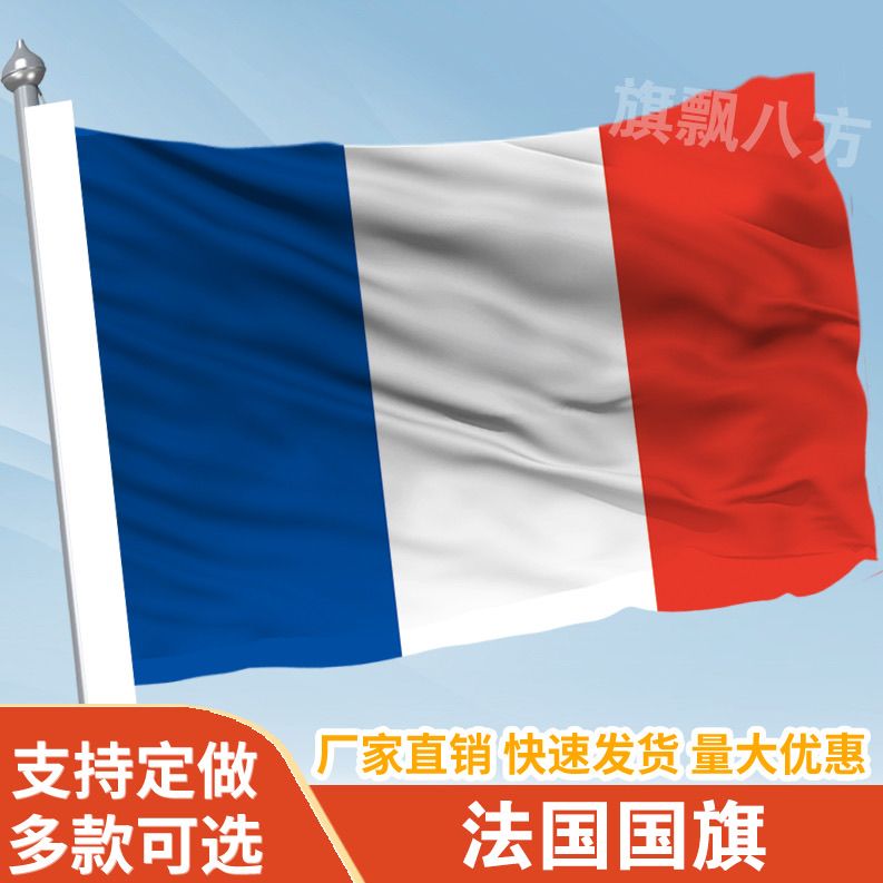 法国国家外国旗2345678号万国旗子厂旗公司旗户外活动旗定做