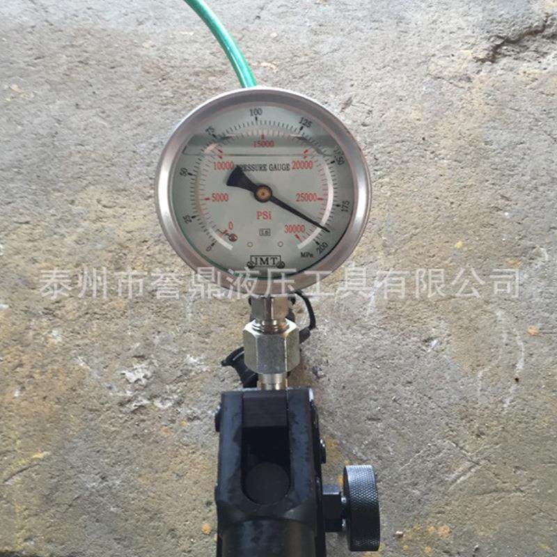 手动油泵 200MPa压手动油泵 小型液压泵站高压手动油泵