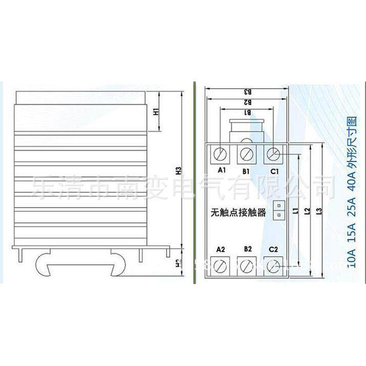 直供无触点接触器T44N15-3P电压20-40VAC/DC新品上市90-250V