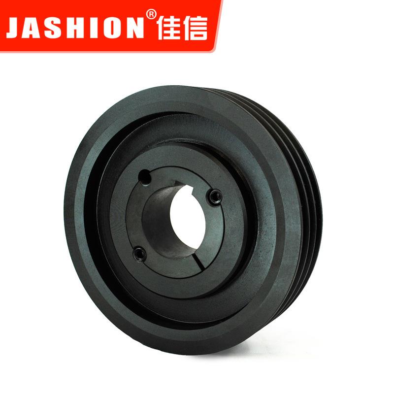 JASHION 欧标锥套式皮带轮SPC212-03铸铁三角皮带盘3020锥套