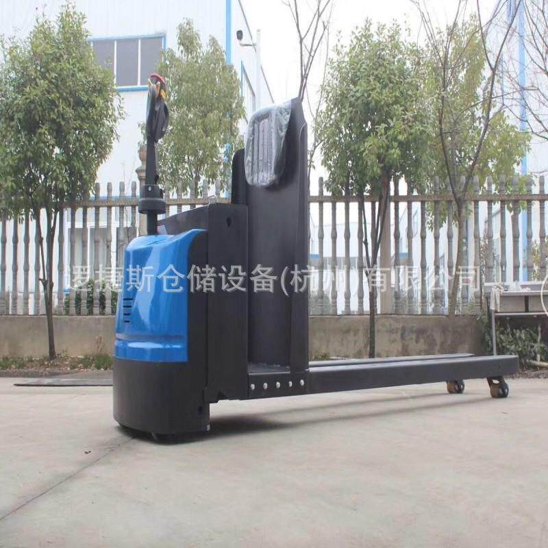 电动非标搬运车液压托盘车后叉式地牛搬运车拖车铲车站驾式搬运车