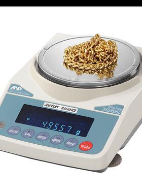 日本AND FX-1200GD FX-2000GD FX-3000GD电子天平外校