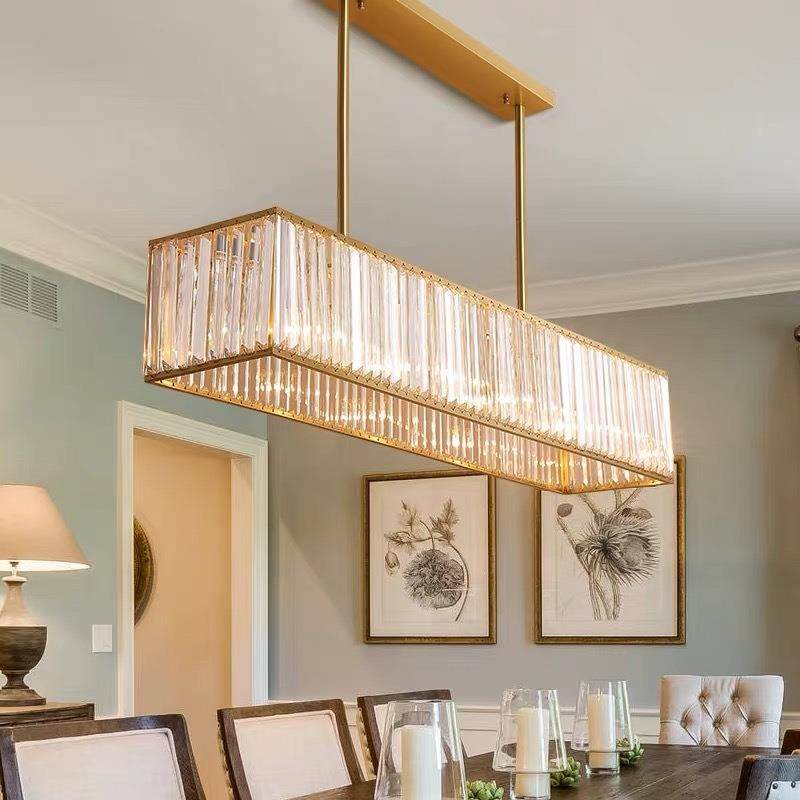 后现代轻奢水晶餐厅吊灯简约大气美式乡村家用吧台吊灯饭厅灯具,家装灯饰光源,智能吊灯,淘宝优惠券,粉丝福利购,淘宝优惠卷