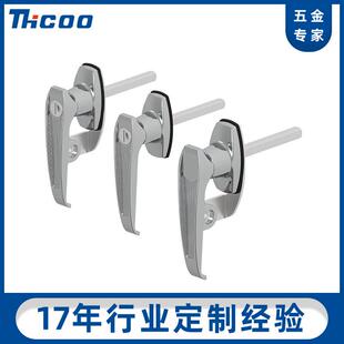 斯科新中式电柜锌合金把手锁机械工业风平面防盗门锁A611