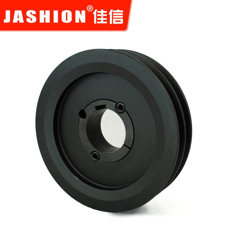 JASHION 欧标锥套式皮带轮SPA190-02铸铁三角皮带盘2012锥套