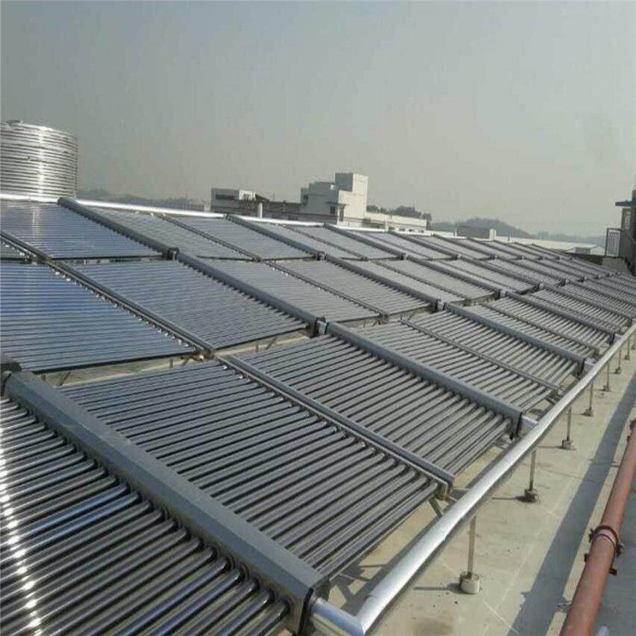 厂家全玻璃真空管太阳能集热联箱三高紫金真空管太阳能集热器