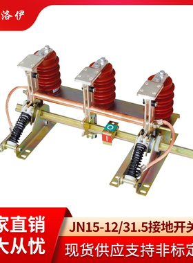 克洛伊JN15-12/31.5KA户内高压接地开关35KV中置环网柜内JN15接地