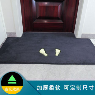 加厚夜光纯色门垫进门地垫门厅入户门垫吸水防滑地垫可定制尺寸纯