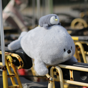 海狮呆萌毛绒玩具公仔新年礼物儿童玩偶陪伴娃娃海洋动物生日礼物