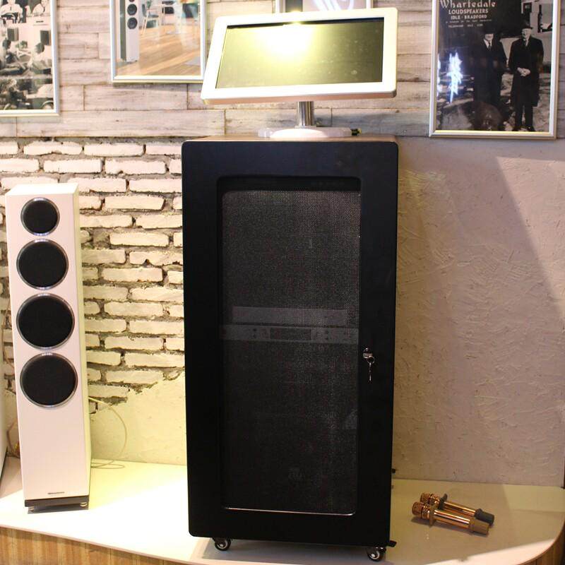 新品航空机箱影音器材设备功放机柜影院轮子移动功放机架KTV柜子