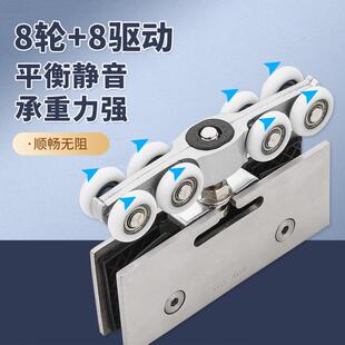 推拉门吊轮移门吊门滑轮吊轨轮玻璃木门阳台移门轮静音轨道轮配件
