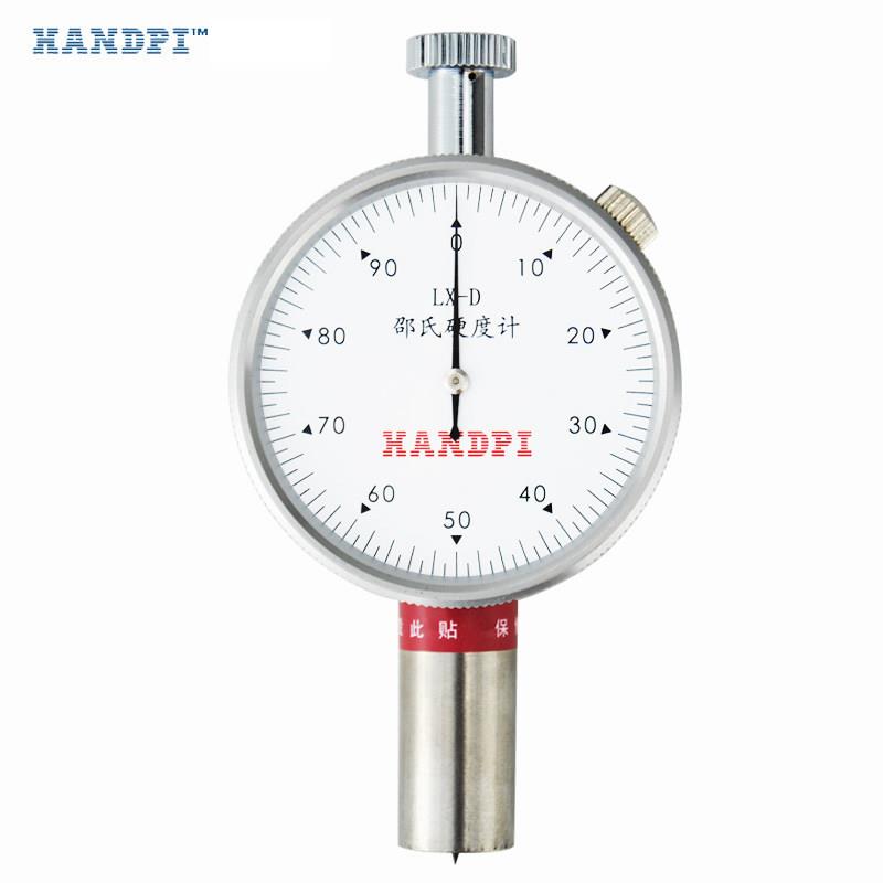 邵氏硬度计橡胶测试仪lx-a c d型海绵硬度高精度便携式支架