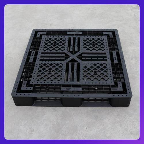 1111网格田字山塑塑RYM料托盘卡昆托盘厂家 网格防潮垫仓板叉车胶