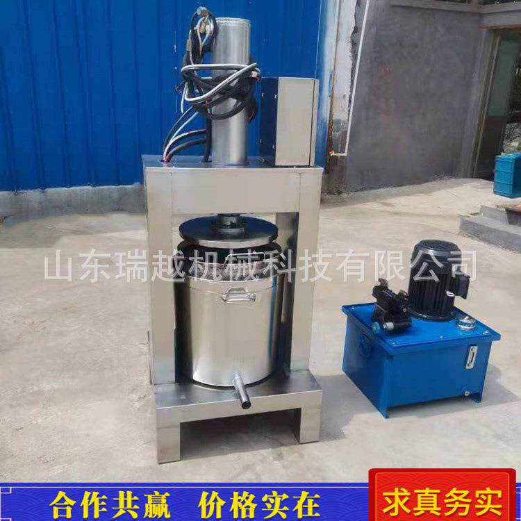 厂家BVR压直发大型液压压榨榨机工业石榴收汁压机 商用生姜榨脱水