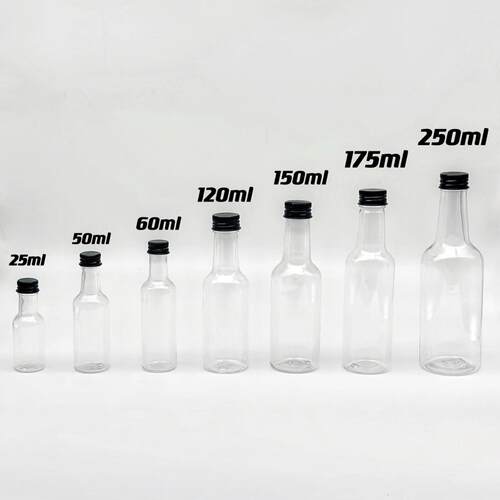P瓶ET150m创意酒 塑料啤酒瓶红酒瓶饮包LFO料装瓶 玻璃油膜l净瓶