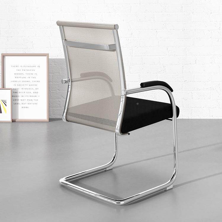 办椅子YYBG-BGY弓形会议室椅舒适学生工学员工椅子网布透气椅靠背