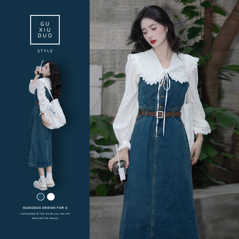 早初春季女装穿搭一整套今年流行连衣裙
