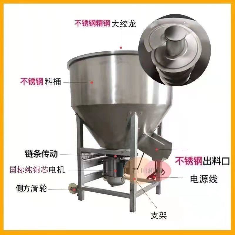 加厚不锈钢饲料拌药拌料机种子粉末颗粒混合220v家用养殖场搅拌机,畜牧/养殖物资,饲料投料机,淘宝优惠券,粉丝福利购,淘宝优惠卷