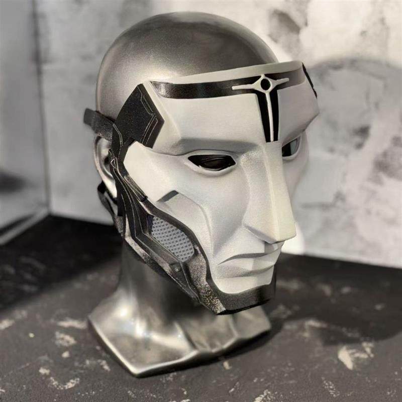 三角洲面具三角洲部队典狱长面具Cos道具格赫罗斯游戏同款佩戴