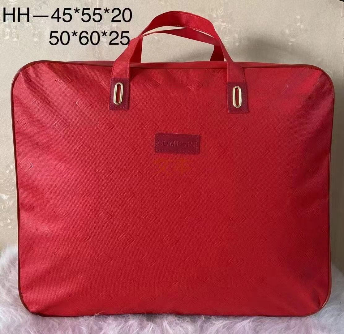 冬被钢丝包家纺厚棉被包装袋加厚双面无纺布被子手拎袋可定制