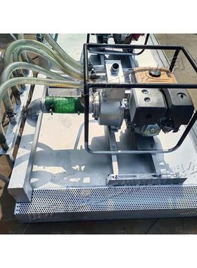 小型船式挖OJY 马蹄茨菇水生收作物获机 自走式水机生作藕物采藕