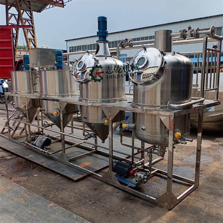 小型食用油用精炼设备 核桃油不GGD油锈钢精设炼机组 志乾食脂精,农机/农具/农膜,农产品加工设备,淘宝优惠券,粉丝福利购,淘宝优惠卷