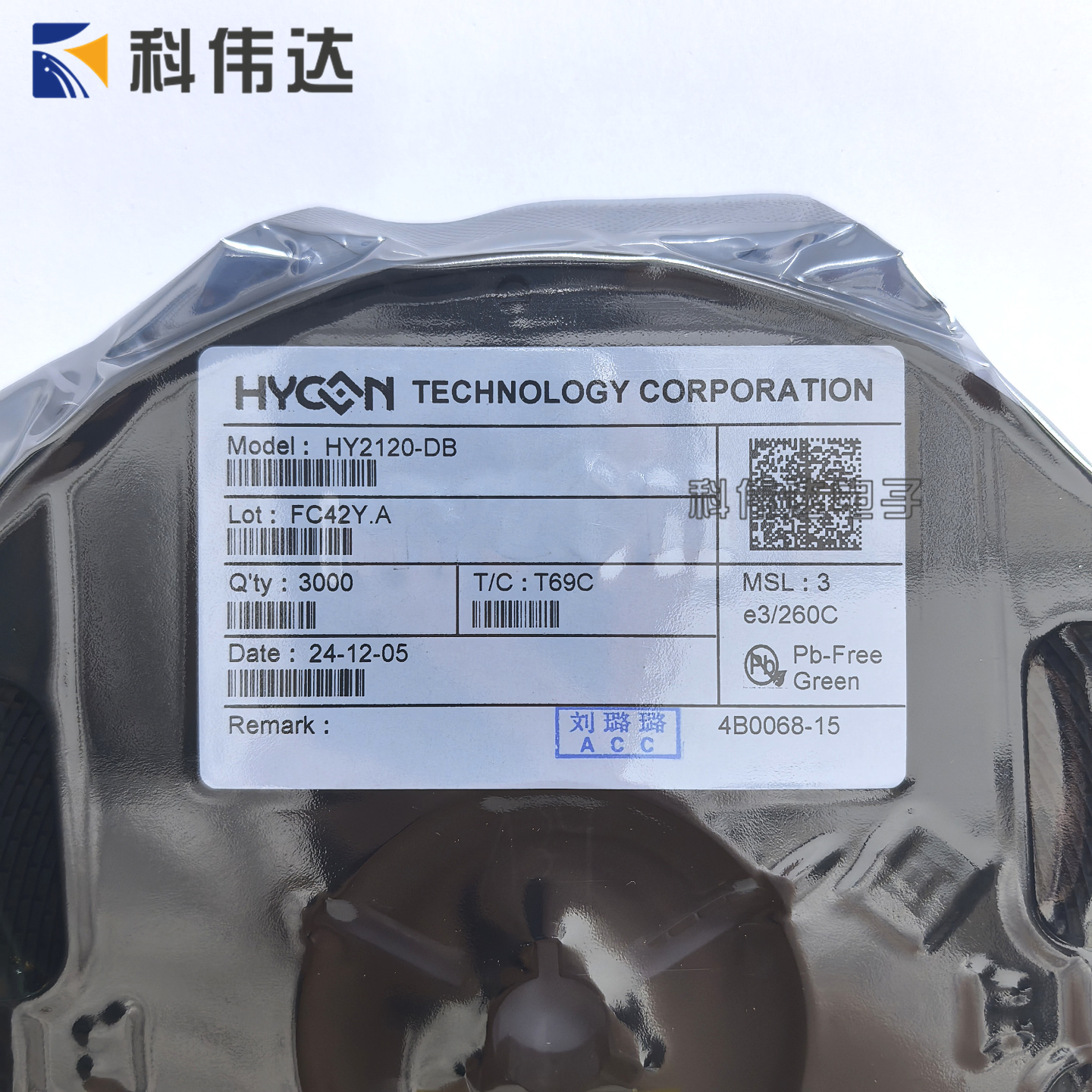 HYCON宏康 HY2120-DB 全新原装 2节锂电池保护芯片 HY2120-CB