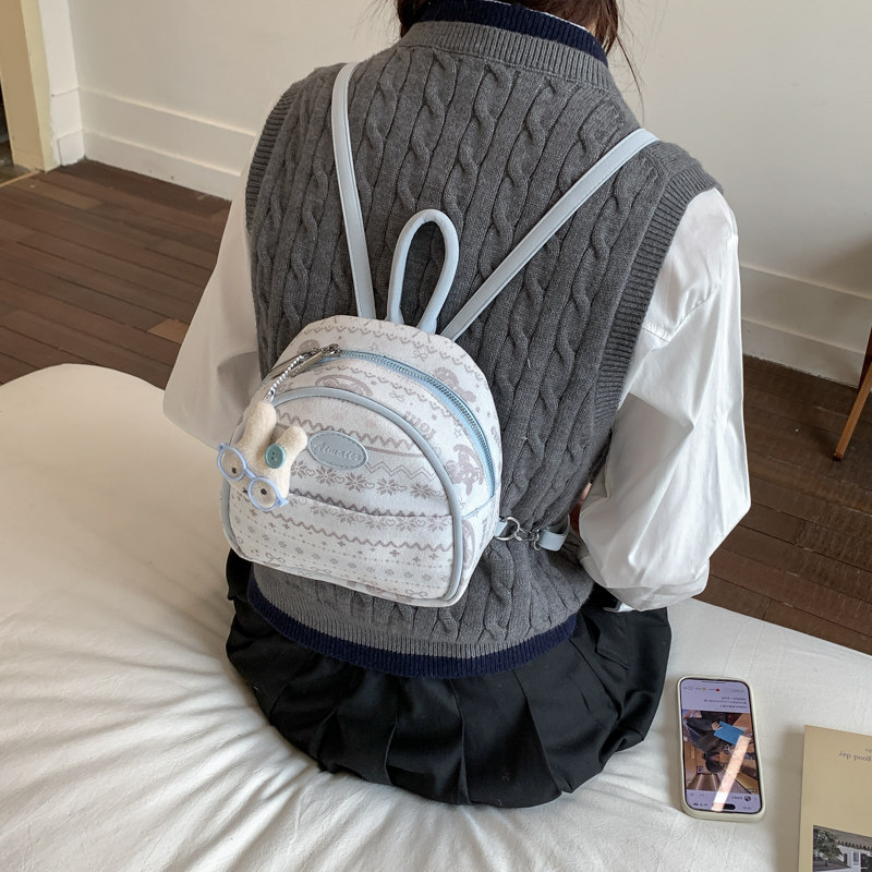 可爱小清新学院风送礼物迷你包包女2026新款休闲简约高级感双肩包,箱包皮具/热销女包/男包,双肩背包,淘宝优惠券,粉丝福利购,淘宝优惠卷