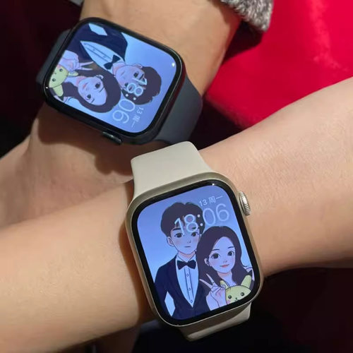 迈维思智能手表女新年节日礼物蓝牙通话消息提醒支付音乐控制运动手表