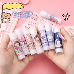 小学生课堂奖励文具创意卡通小熊固体胶儿童生日伴手礼品胶棒