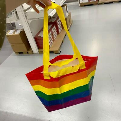IKEA宜家斯托诗通手提rd-00991环保购物编织叠便携传储通勤物会宣