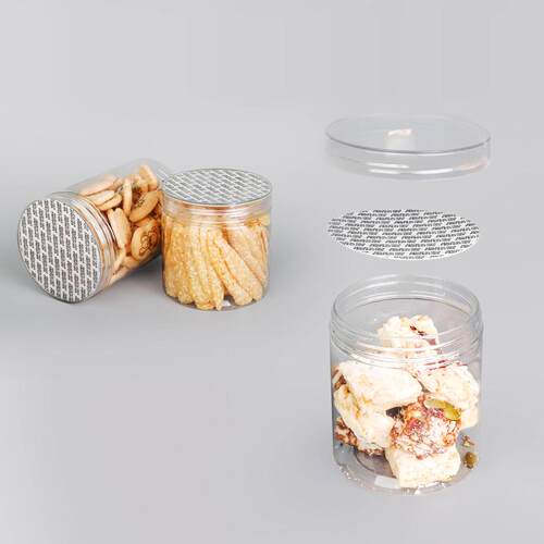 ET透塑料瓶 螺旋食品级塑料罐子广口85饼干果罐食品坚明包装瓶P子