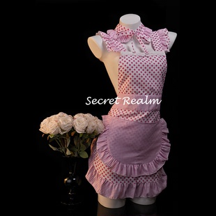 秘境「奶油派对」性感睡裙女仆cos装 制服可爱内衣情调纯欲风qqny