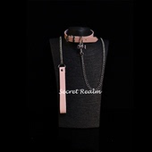 秘境「归属」小狗骨头项圈铃铛皮革puppy牵引绳小众设计K9