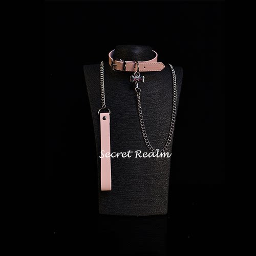 秘境「归属」小狗骨头项圈铃铛皮革puppy牵引绳小众设计K9