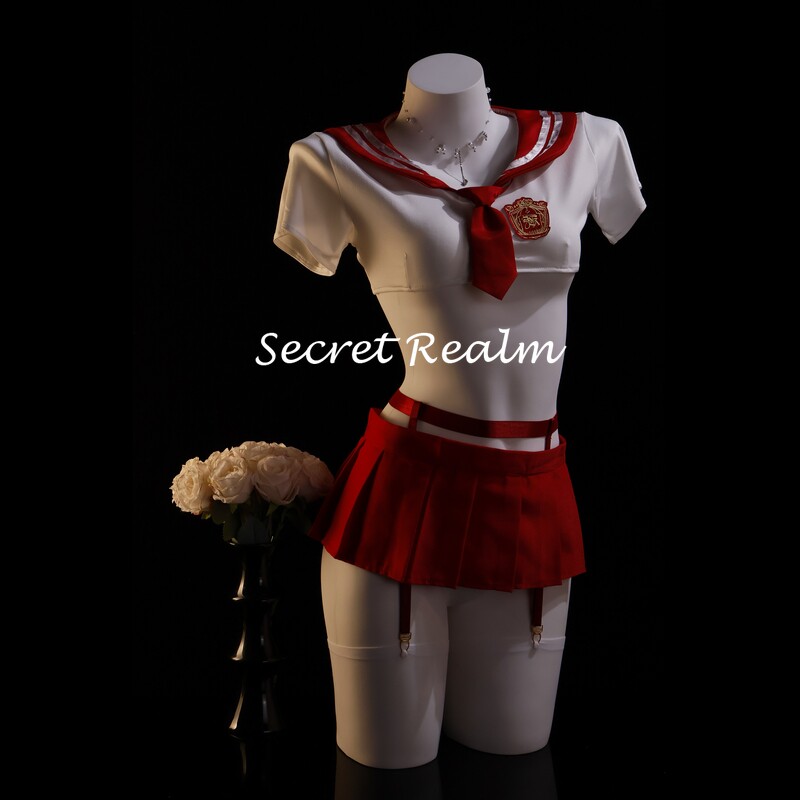 秘境「绯色学院」性感睡裙jk制服cos学院水手服纯欲可爱女仆qqny