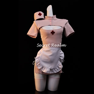 秘境「桃桃心术」性感睡裙护士cos制服套装 女仆透视内衣纯欲qqny