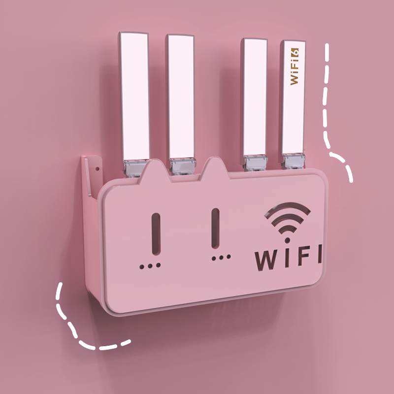 光猫wifi路由器收纳盒壁挂