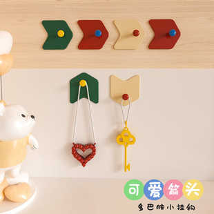 可爱多巴胺挂钩免打孔强力承重黏胶厨房卫生间浴室墙上粘钩小挂钩