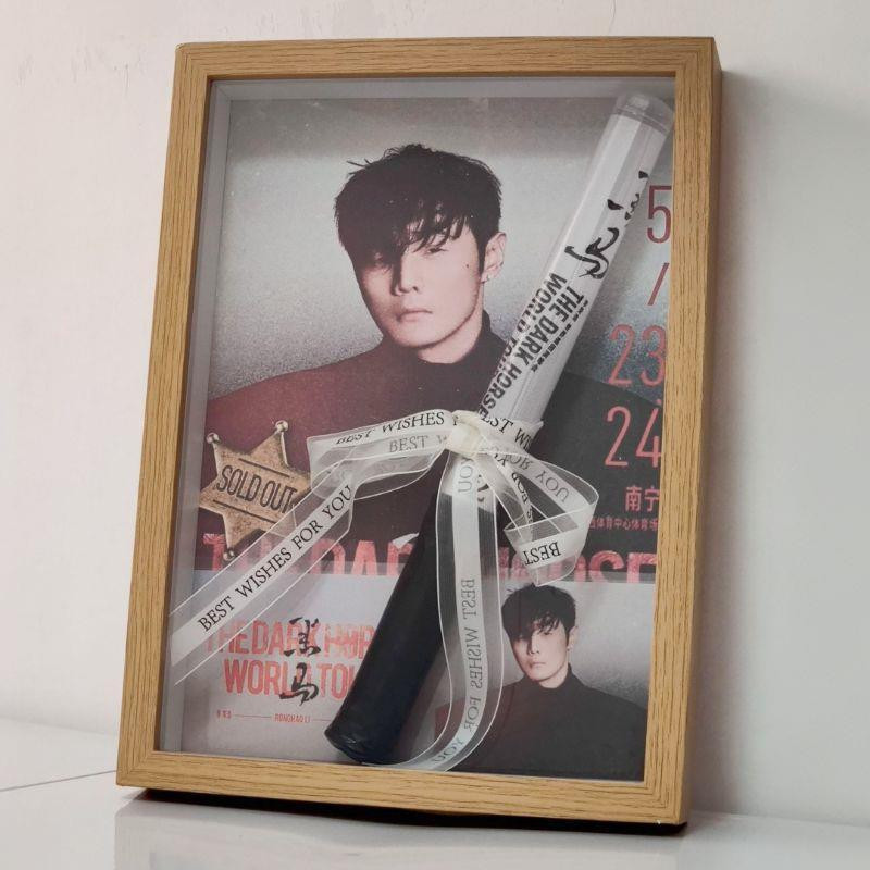 李荣浩荧光棒收纳相框展示盒装饰摆台透明摆件演唱会周边礼物纪念