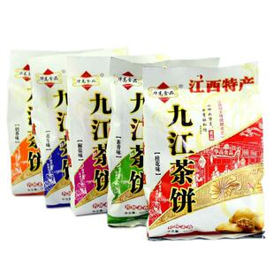 江西九江特产庐山九江茶饼 桂花茶饼华高茶饼零食传统糕点300克袋