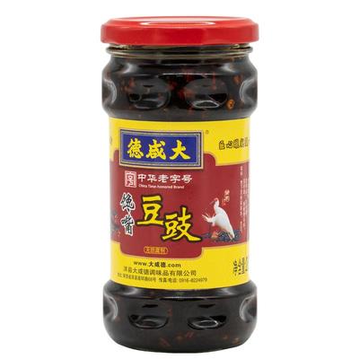 老字号洋县特产馋嘴豆豉酱280g瓶油辣椒酱下饭拌面酱菜